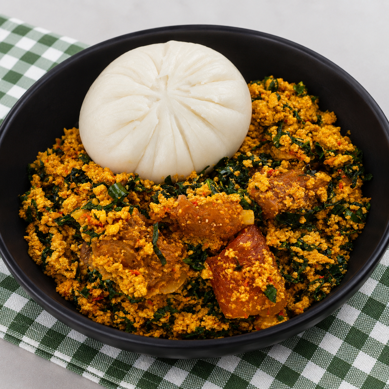 Egusi & Pounded Yam